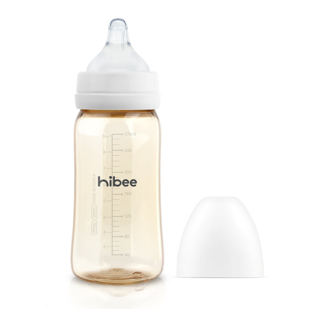 [HIBEE] Eight Vent Baby Bottle 270ml (2 colours)