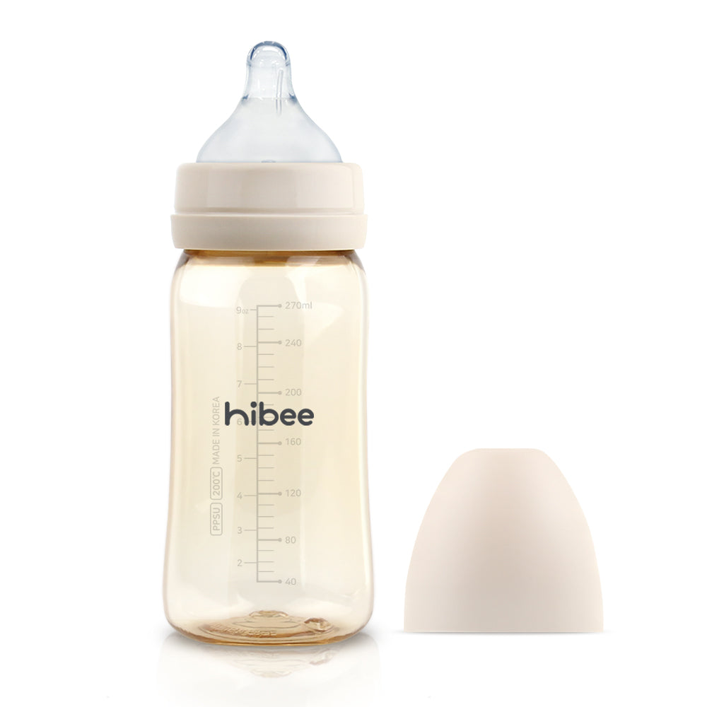 [HIBEE] Eight Vent Baby Bottle 270ml (2 colours)